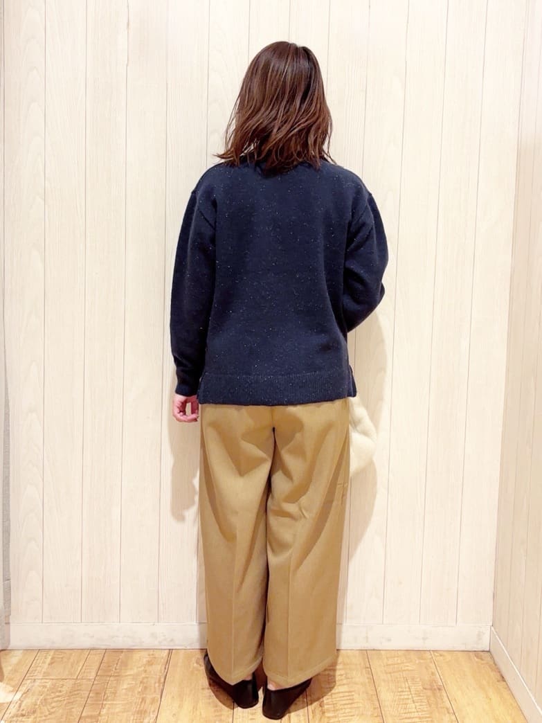 あいこさんの「SHOO･LA･RUE｜ファー2層2WAYトートバッグ」を使ったコーディネート
