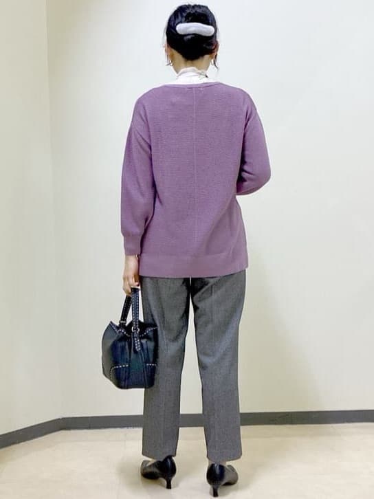  beni_gingerさんの「Reflect｜【重ね着に大活躍◎／暖か保湿素材】プチタートルネックニット」を使ったコーディネート
