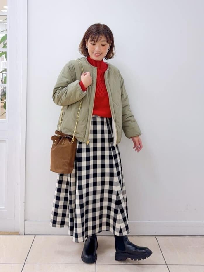 Osawaさんの「Dessin｜【2WAY】リバーシブルタフタボアアウター」を使ったコーディネート