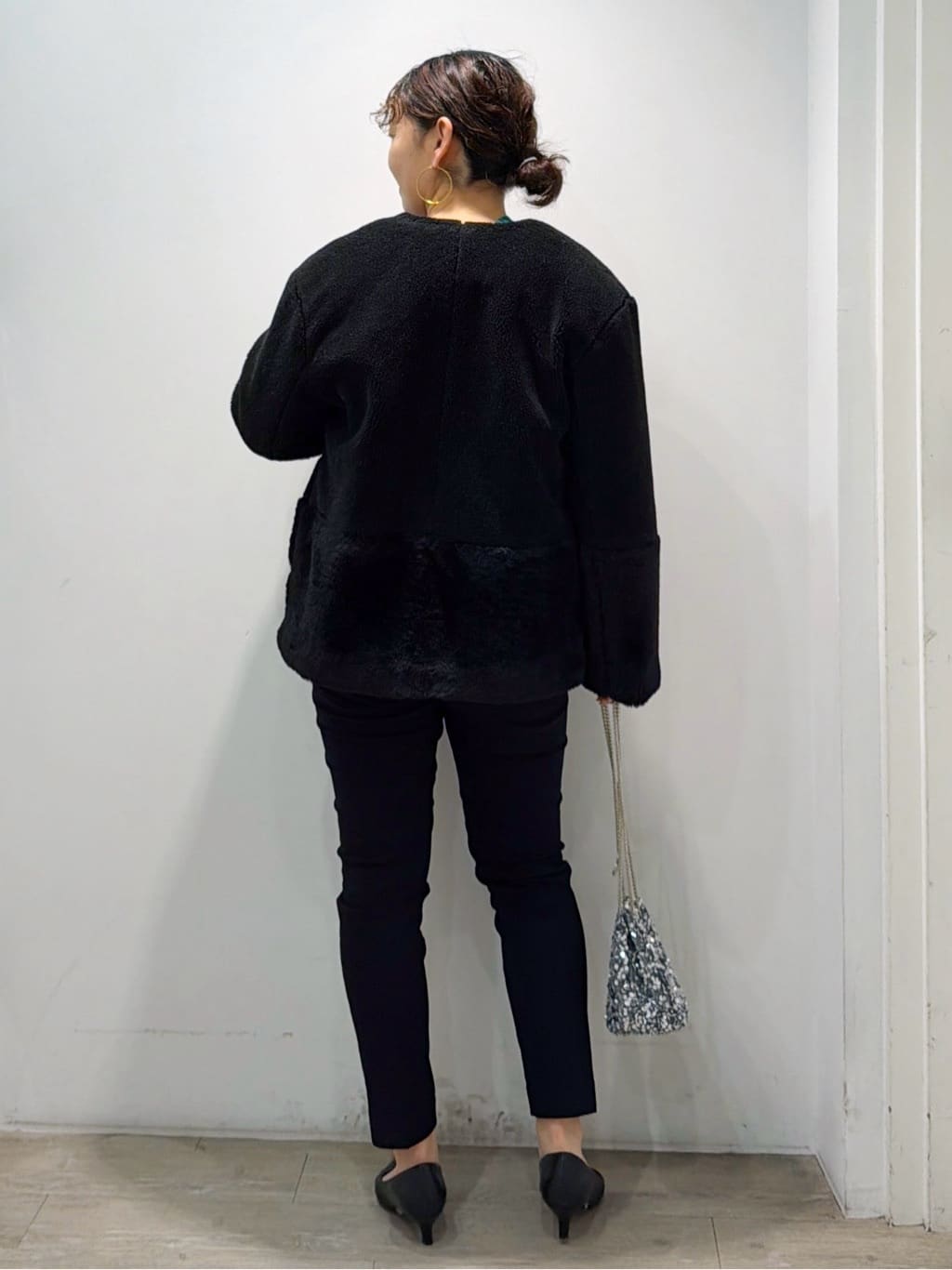 sumicaさんの「OPAQUE.CLIP｜裏起毛ハイストレッチイージーテーパードパンツ【洗濯機OK】」を使ったコーディネート