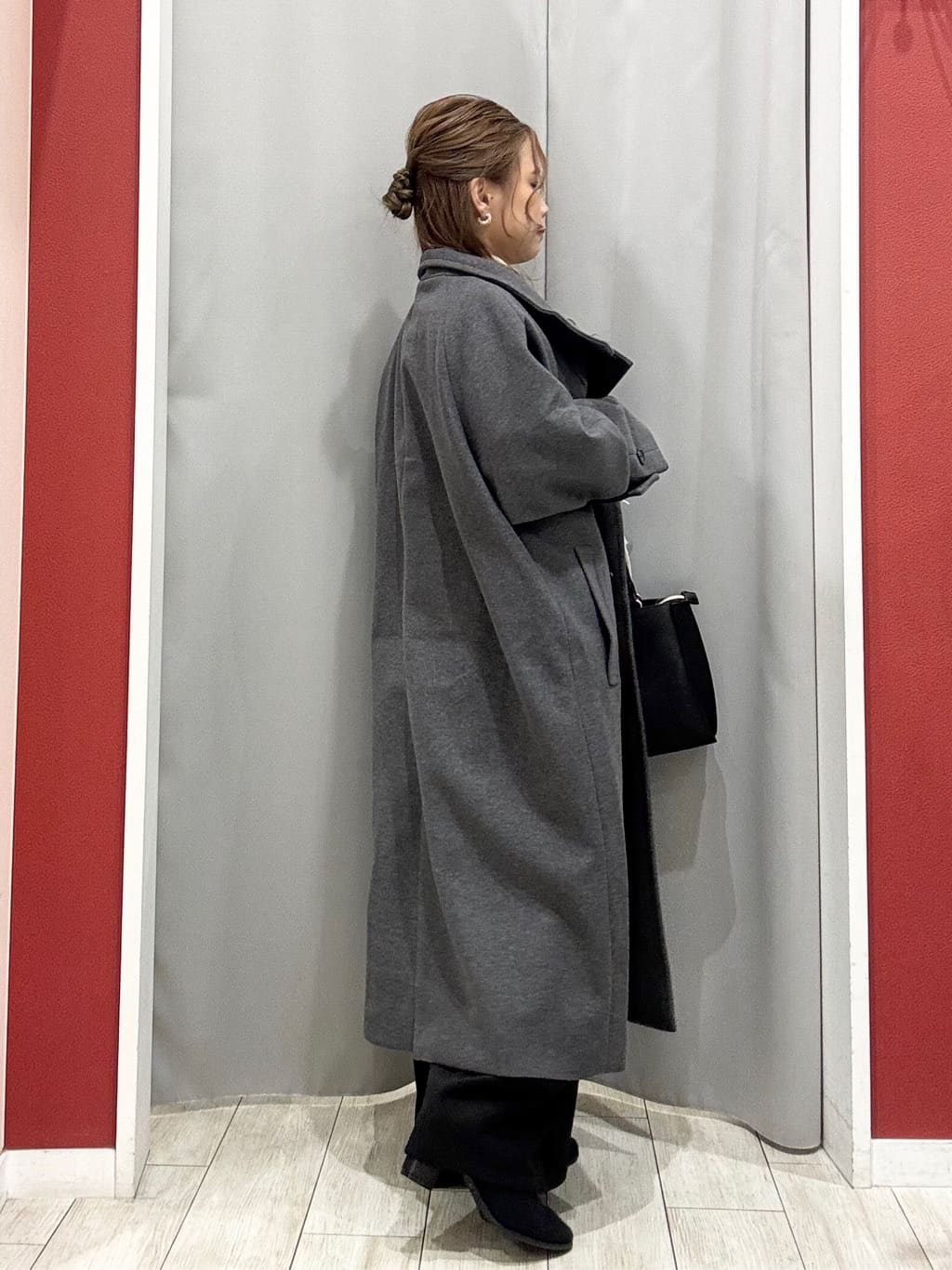 shioさんの「SHOO･LA･RUE｜起毛ニットブーツ」を使ったコーディネート