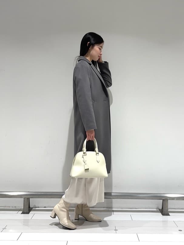 fukaさんの「UNTITLED｜【スタイリッシュ／オンオフ兼用】ウールチェスターコート」を使ったコーディネート