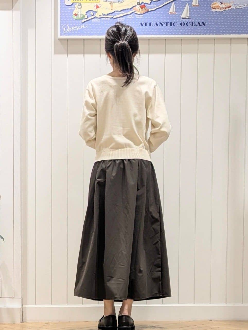 keikoさんの「Dessin｜【1枚着/2WAY】ドッキングワンピース」を使ったコーディネート
