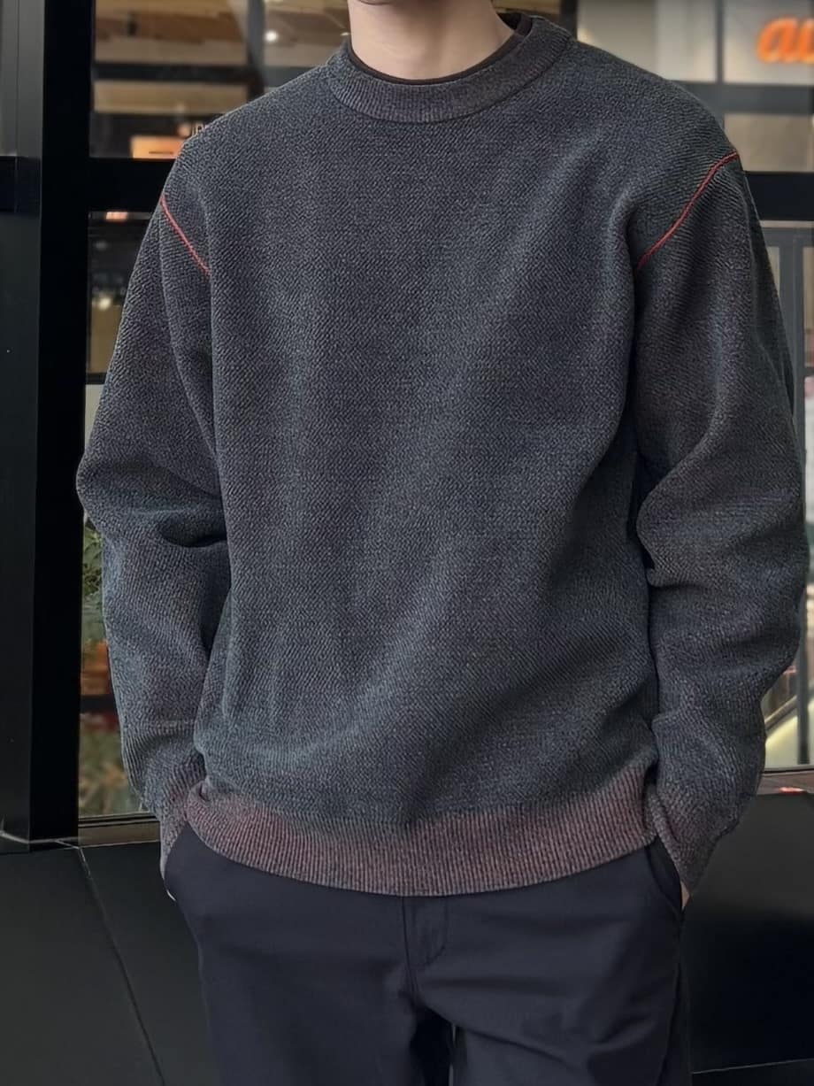うらしーさんの「THE SHOP TK｜【大人の上品カジュアルを叶える】ハグするニット 洗濯機OK／6色展開」を使ったコーディネート