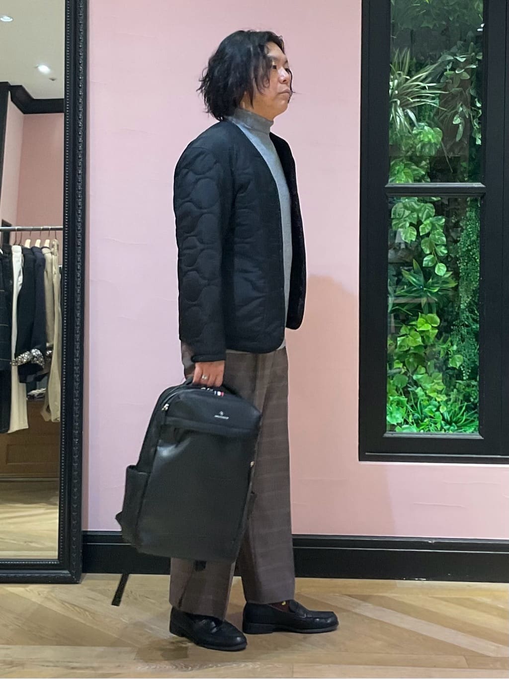 Nagaseさんの「DRESSTERIOR｜◆キルティング ライナージャケット」を使ったコーディネート