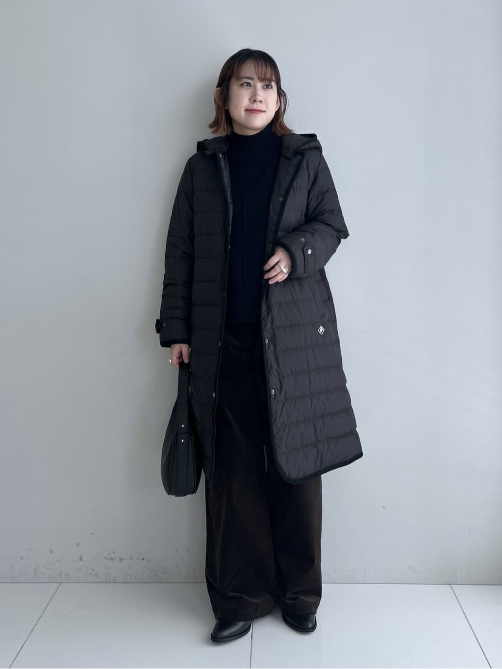 Hirokaさんの「Dessin｜【洗える】センタータックラインハイネックニット」を使ったコーディネート