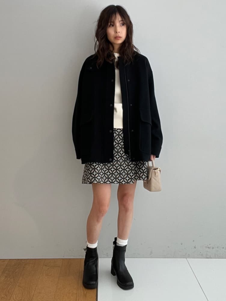 misaさんの「DRESSTERIOR｜ウールハンティングブルゾン」を使ったコーディネート