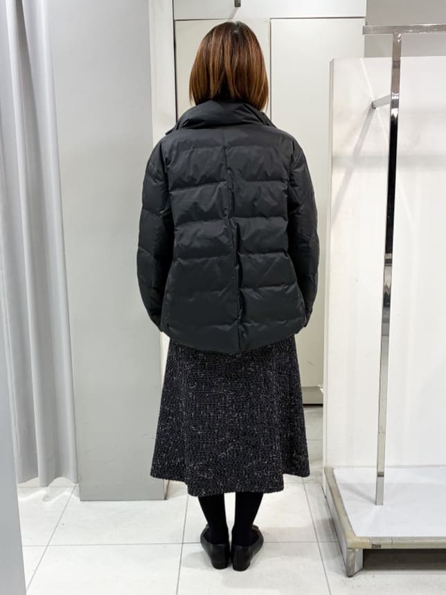 たみちゃんさんの「Reflect｜【ほんのりラメ感◎】ふわふわフェザーヤーンハイネックニット」を使ったコーディネート
