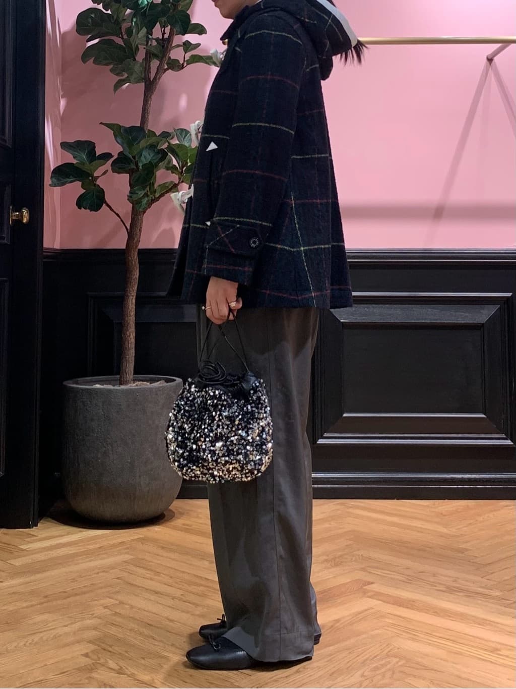 SAKAIさんの「DRESSTERIOR｜◆ソフトレザーバレエシューズ」を使ったコーディネート