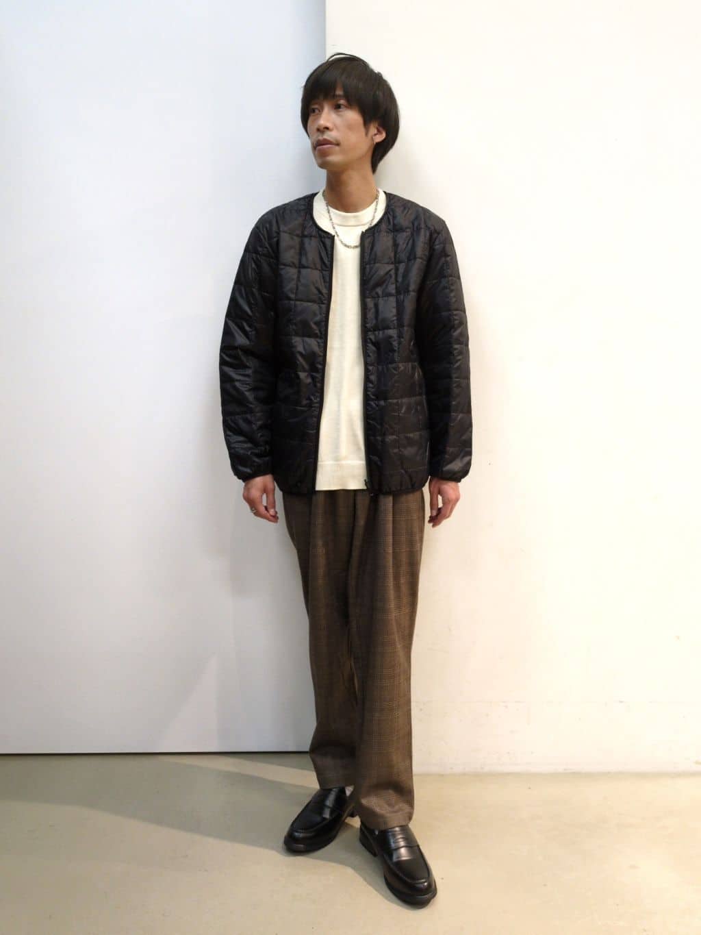 takeさんの「THE SHOP TK｜【3WAY】中綿ライナー付き カルゼコート　洗濯機OK/ON・OFF対応」を使ったコーディネート