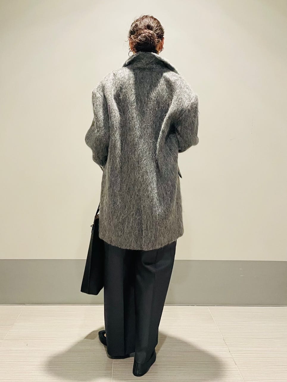 Annさんの「DRESSTERIOR｜シルクブレンドメリノウールリブプルオーバー」を使ったコーディネート