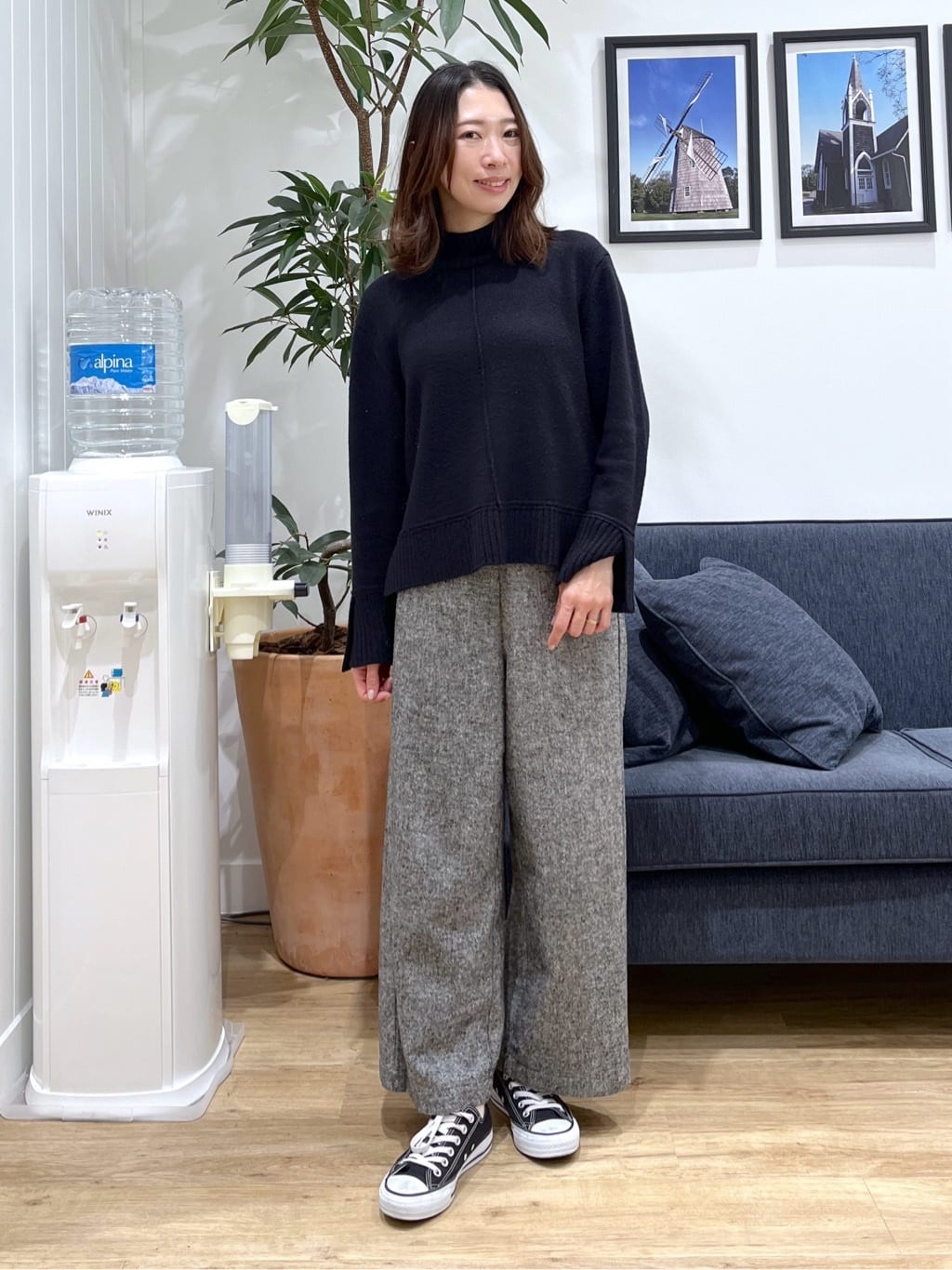 canaさんの「Dessin｜【撥水・2WAY】ミュラーダウンコートロング丈」を使ったコーディネート