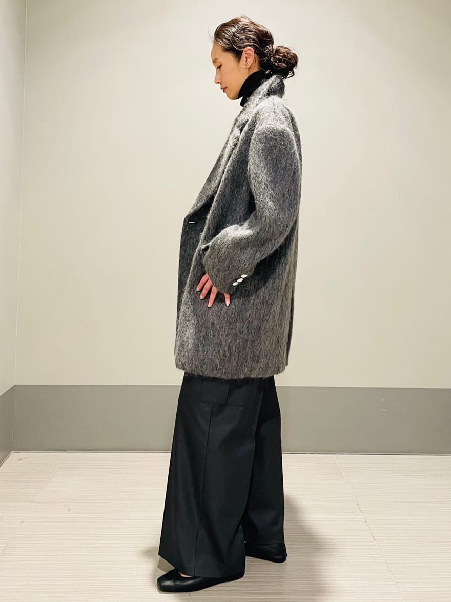 Annさんの「DRESSTERIOR｜シルクブレンドメリノウールリブプルオーバー」を使ったコーディネート