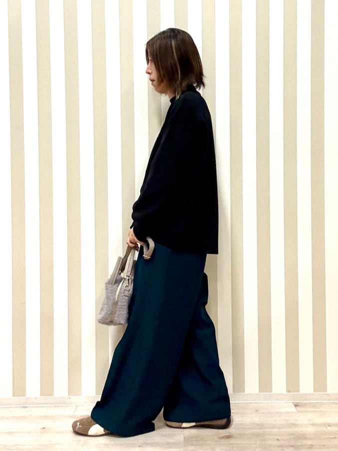 pieceさんの「SHOO･LA･RUE｜ラメ入り生地ショルダーバッグ」を使ったコーディネート