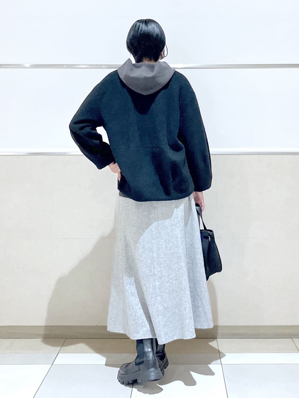 eriko さんの「Dessin｜【洗える／体型カバー】ちょうどいいニットパーカ」を使ったコーディネート