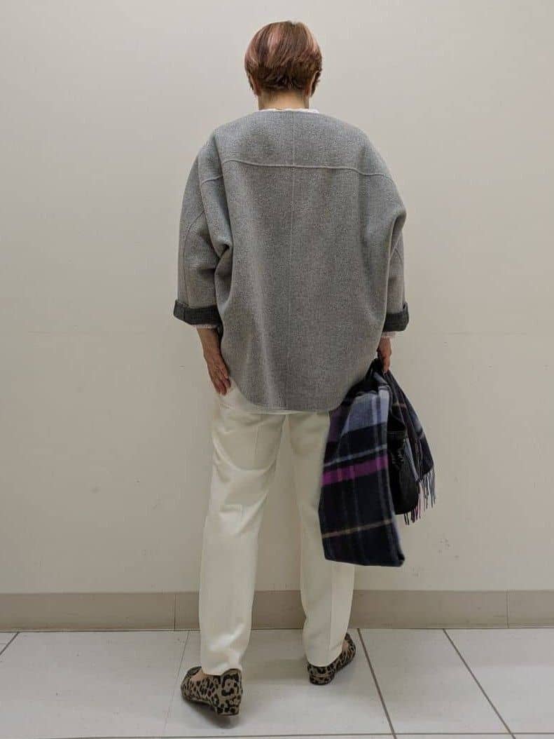 yoshiさんの「Reflect｜【一枚で着映え◎／ゆったり着られるワンサイズ】スパンコール&times;ラメニット」を使ったコーディネート