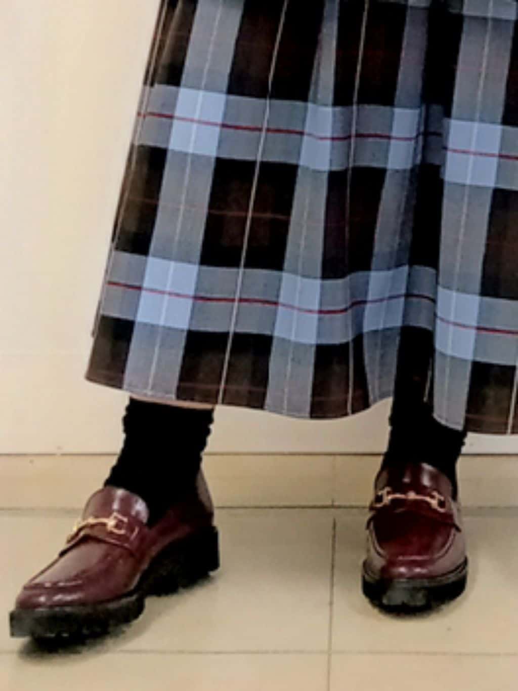 emiさんの「DRESSTERIOR｜ストレッチフルニードルニット」を使ったコーディネート