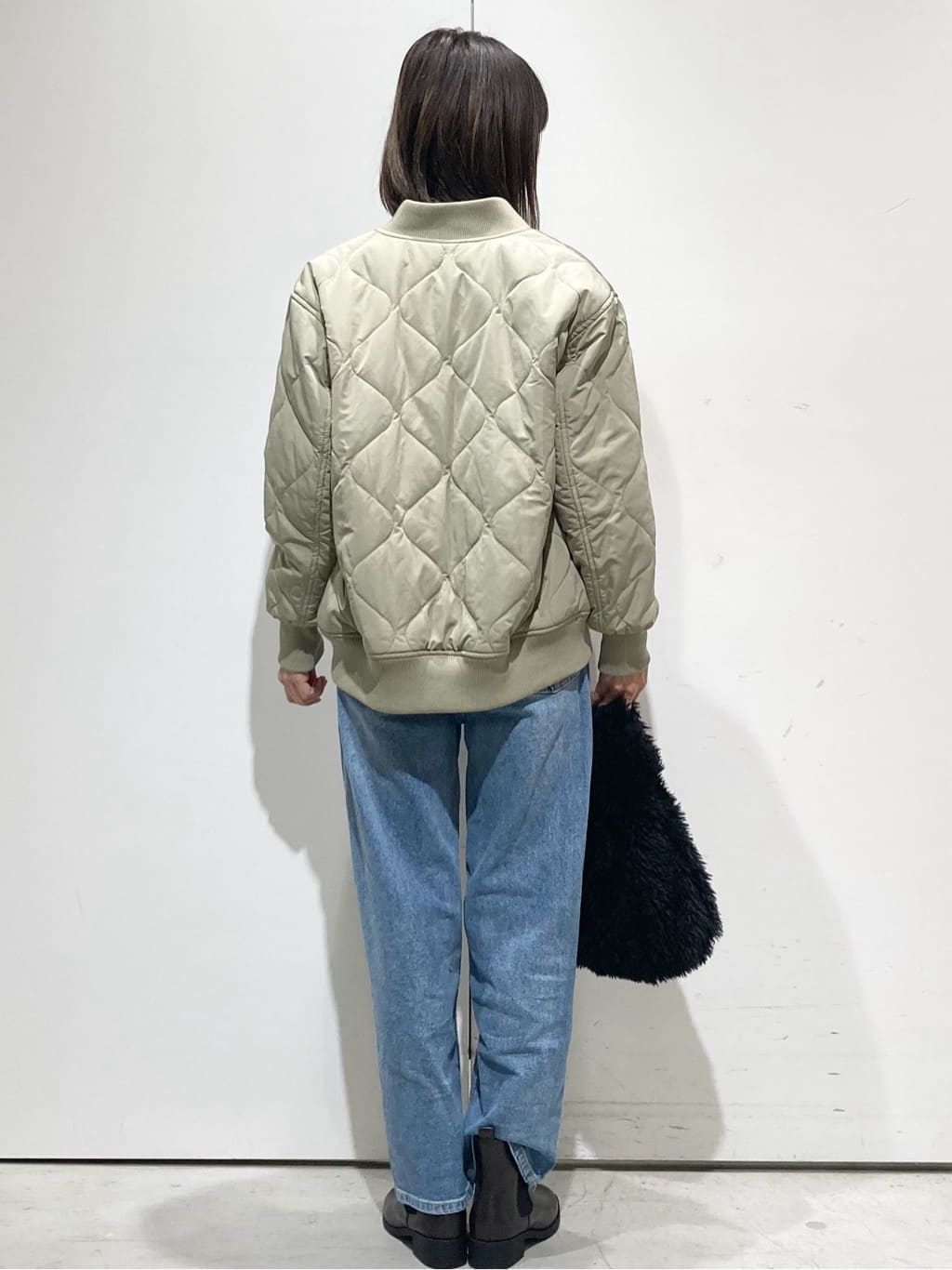 Jさんの「OPAQUE.CLIP｜《リバーシブル》キルティングブルゾン」を使ったコーディネート