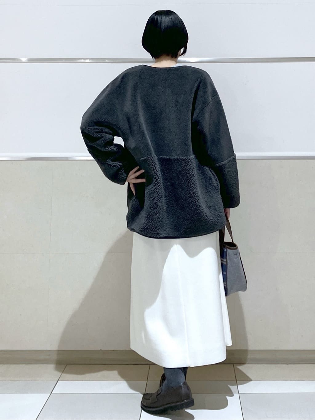 eriko さんの「Dessin｜【2WAY】フェイクムートンコート」を使ったコーディネート