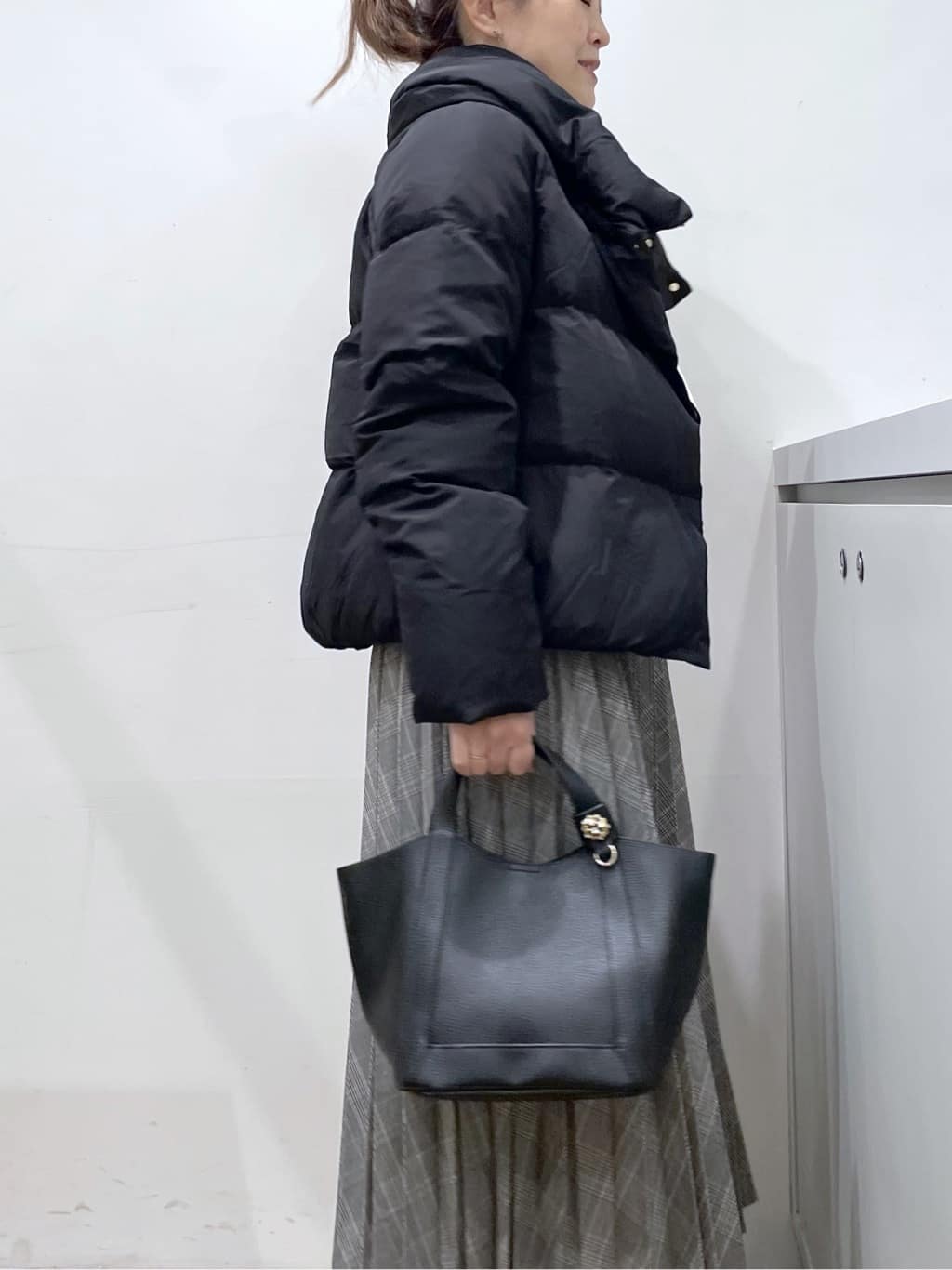Junさんの「index｜KAWADAダウンショートコート【撥水／洗濯機OK／静電気防止裏地】《XS～LL》」を使ったコーディネート