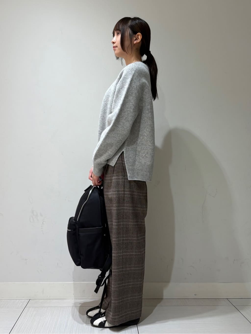 やなぎさんの「DRESSTERIOR｜【再入荷/荷重軽減】サスペンションマルチポケットリュック」を使ったコーディネート