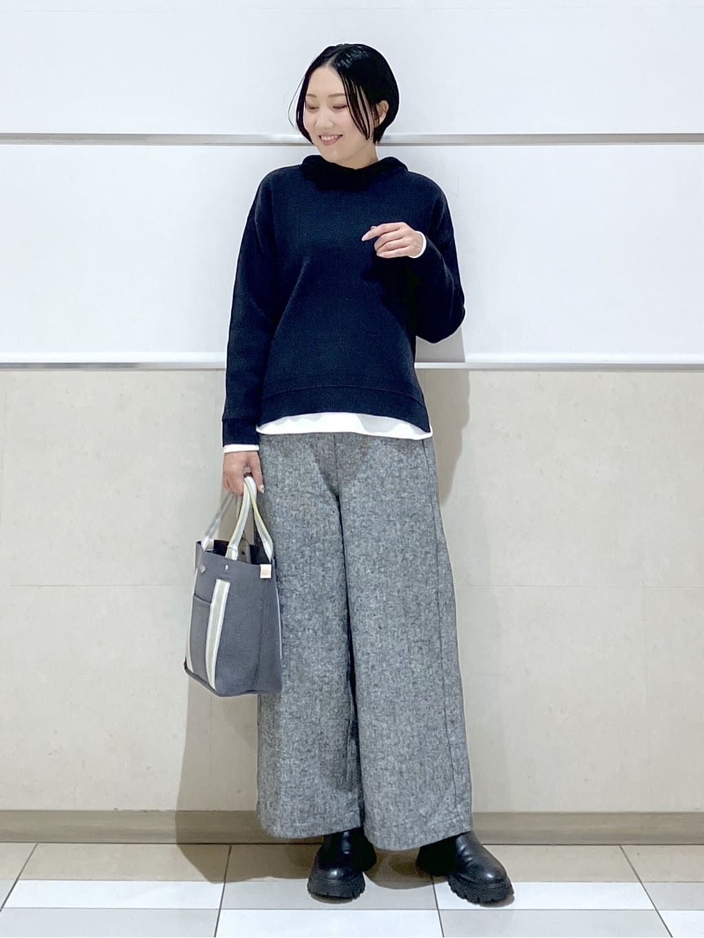 eriko さんの「Dessin｜【2WAY】リバーシブルタフタボアアウター」を使ったコーディネート