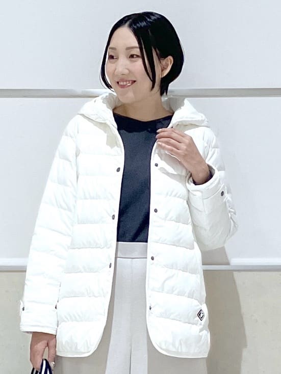 eriko さんの「Dessin｜メルトンジャージボックスタックスカート」を使ったコーディネート