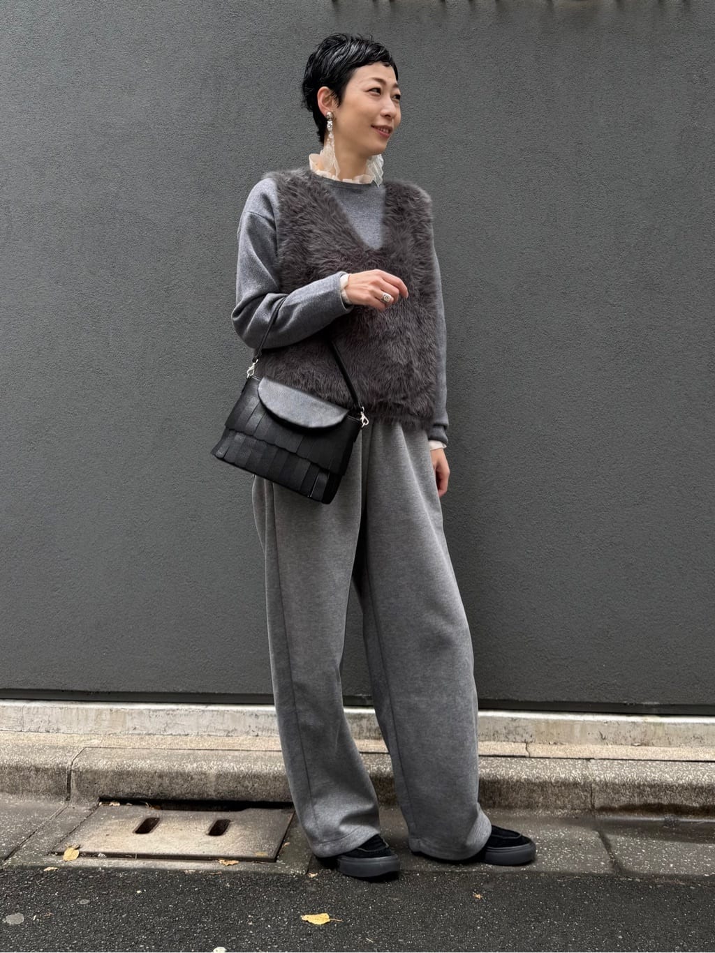 Kさんの「HIROKO HAYASHI｜FRANGIA（フランジャ）ショルダーバッグ」を使ったコーディネート