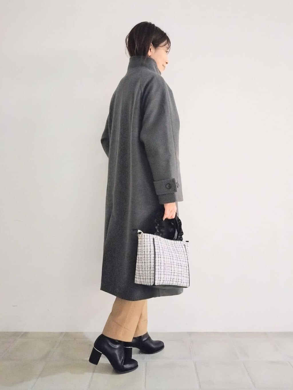 miomioさんの「SHOO･LA･RUE｜【洗濯機可/S-LL】美脚見え あったか裏起毛 テーパードパンツ」を使ったコーディネート