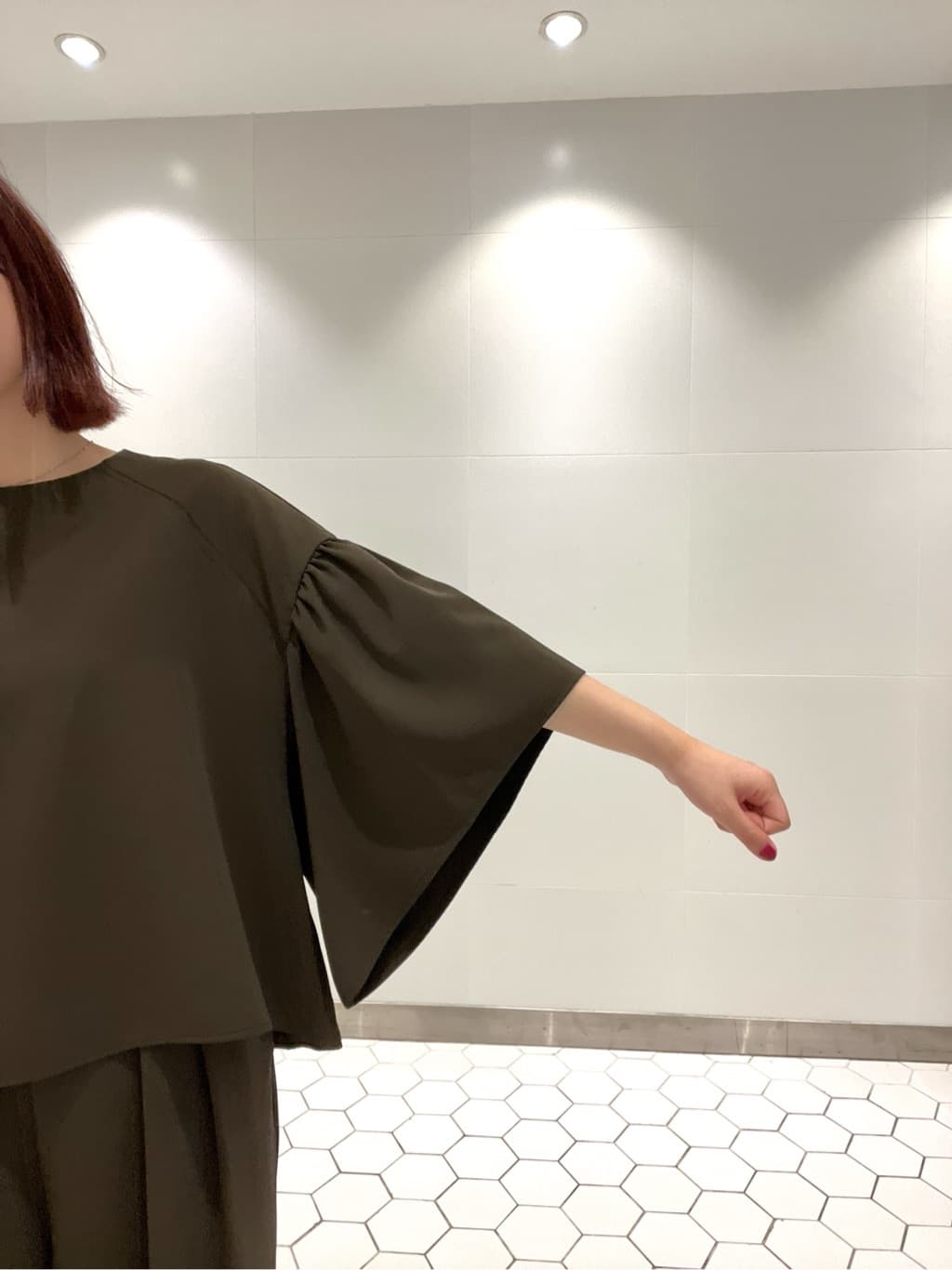 Makinoさんの「Dessin｜【セットアップ可・洗える】フレアスリーブブラウス」を使ったコーディネート