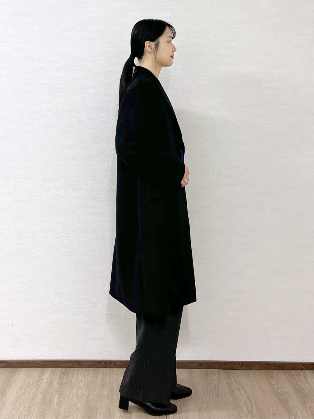 sachikoさんの「OPAQUE.CLIP｜カシミヤブレンドウールチェスターコート」を使ったコーディネート