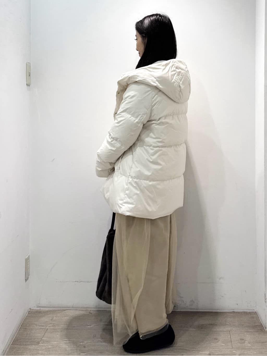 yuicciさんの「OPAQUE.CLIP｜チュールイージーギャザースカート【洗濯機OK】」を使ったコーディネート