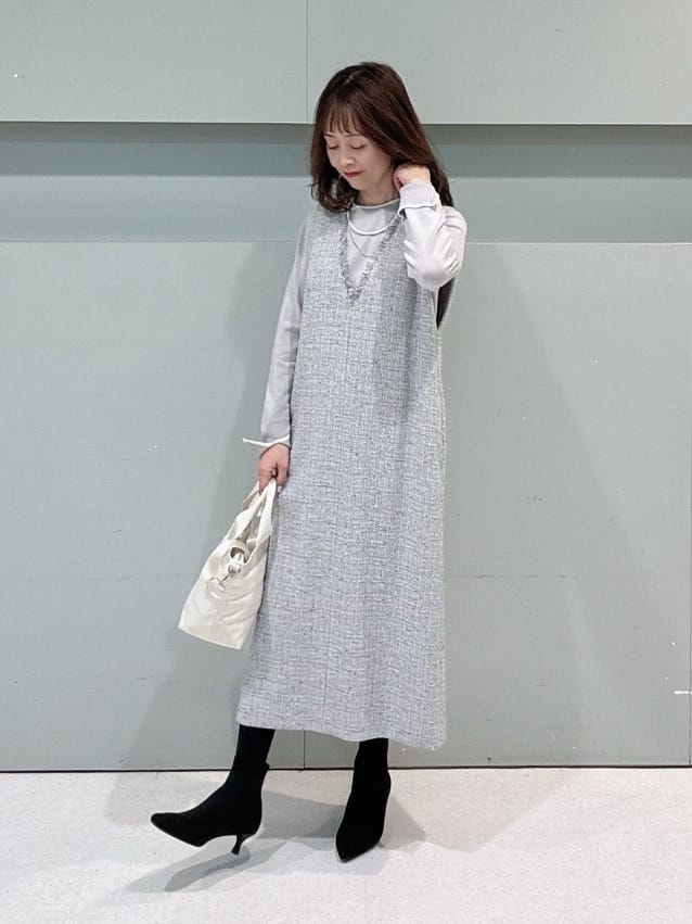 makiさんの「UNTITLED｜【ミディ丈/軽やか】セミラグランリバー コート」を使ったコーディネート