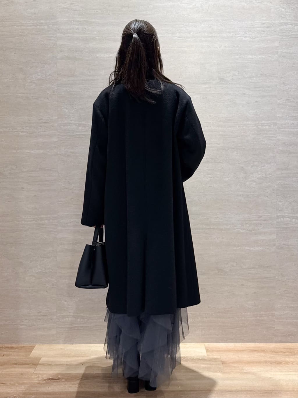 Hinaさんの「OPAQUE.CLIP｜カシミヤブレンドウールチェスターコート」を使ったコーディネート