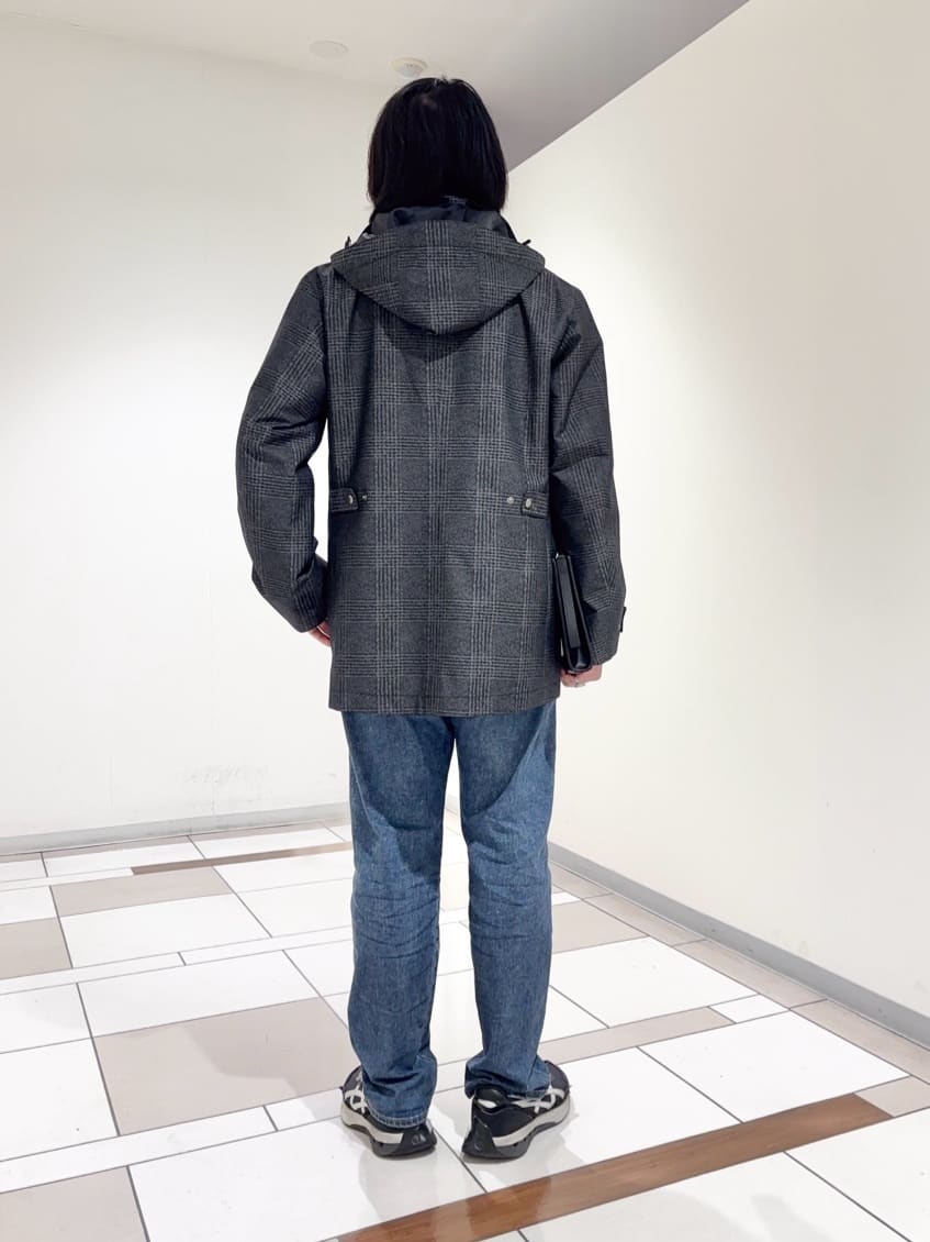 及川さんの「TAKEO KIKUCHI｜【3WAY】グレンチェック ダウンライナー ブルゾン」を使ったコーディネート
