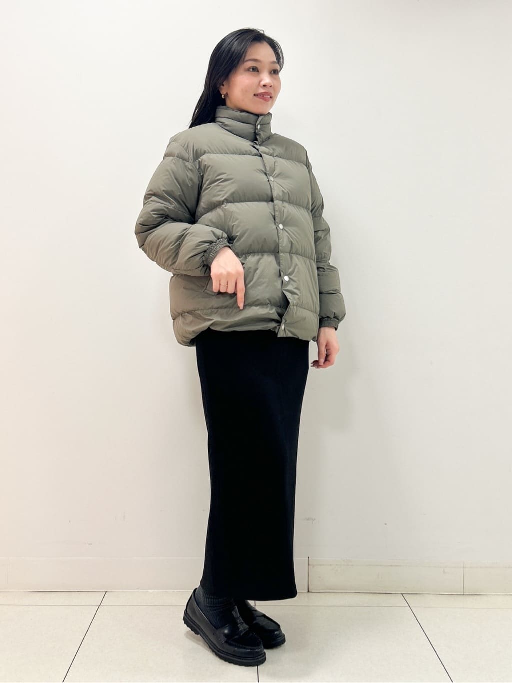 Kaiさんの「Dessin｜【洗える】クルーネックワイドニット」を使ったコーディネート