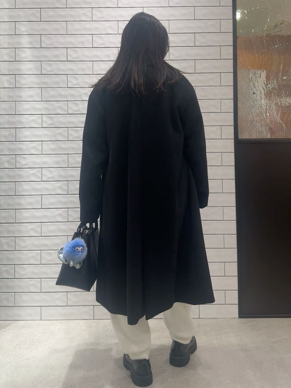 Minさんの「OPAQUE.CLIP｜カシミヤブレンドウールチェスターコート」を使ったコーディネート