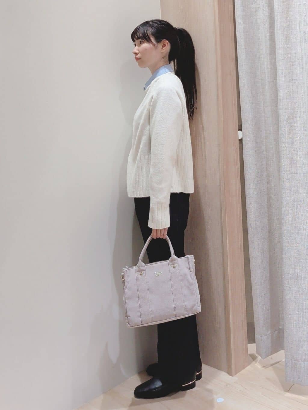 Yuiさんの「grove｜オーガンジーレイヤードシャツ」を使ったコーディネート