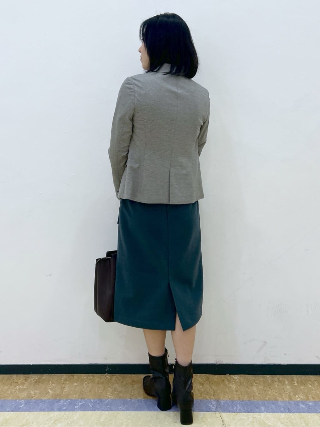 su.さんの「index｜《5色展開／XS-LLサイズ》ストレッチテーラードジャケット／セットアップ対応【イージーアイロン】」を使ったコーディネート