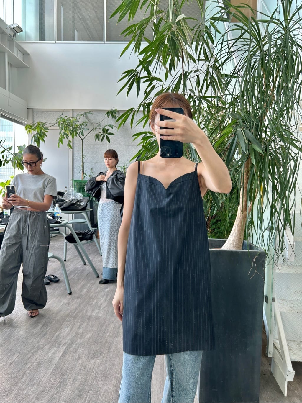 harunaさんの「CODE A｜urban light crop blouson」を使ったコーディネート