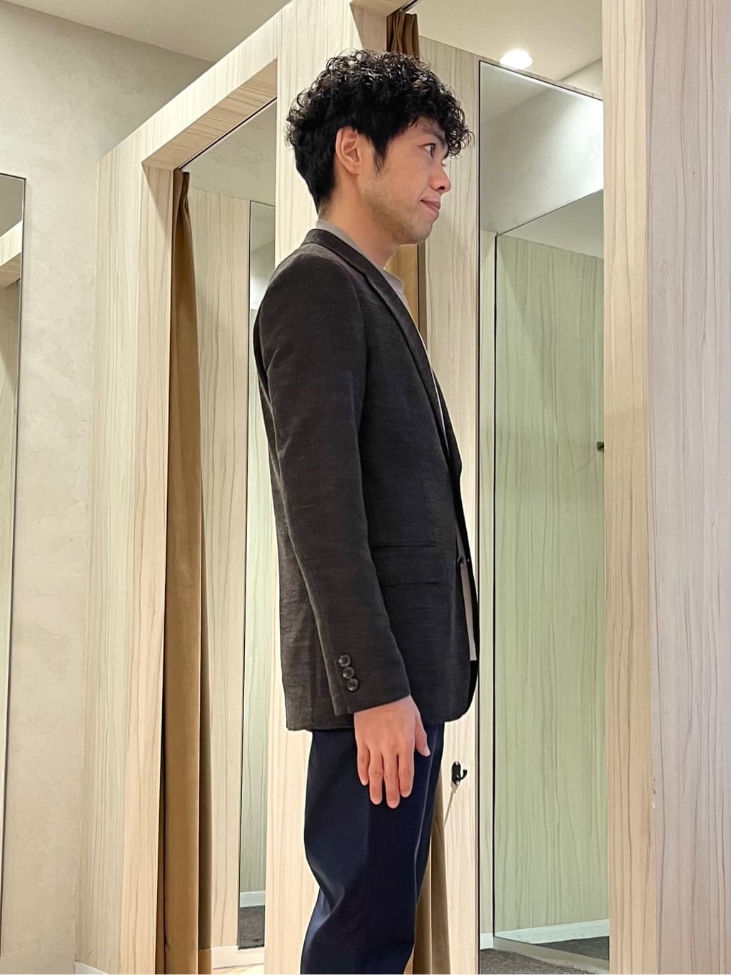 URAさんの「TAKEO KIKUCHI｜【ダウンライナー付き】メランジ ステンカラー コート」を使ったコーディネート