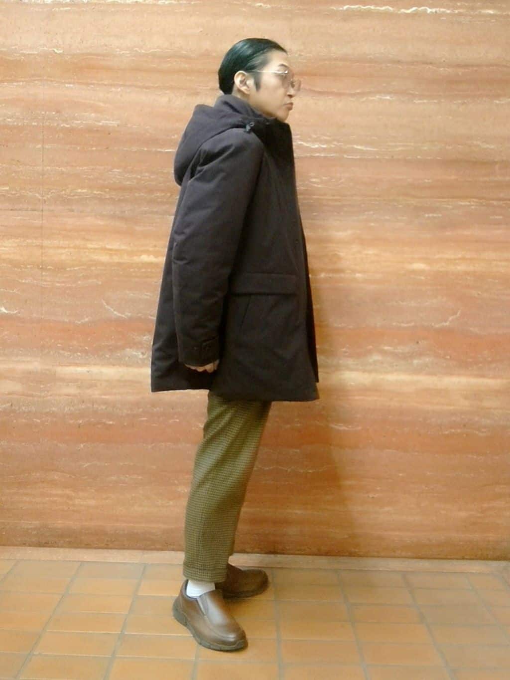 かしげるさんの「TAKEO KIKUCHI｜【None Of Stress】ストレッチ ダウンブルゾン」を使ったコーディネート