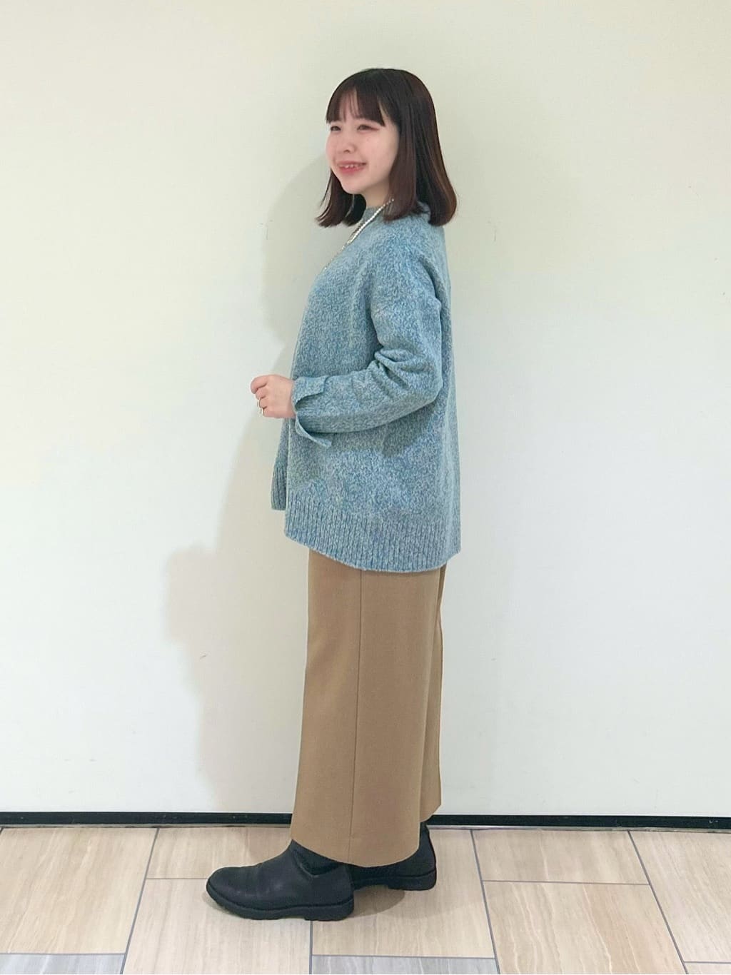 Mitsukiさんの「UNTITLED｜【ゆったり】三つ杢カラーニット」を使ったコーディネート
