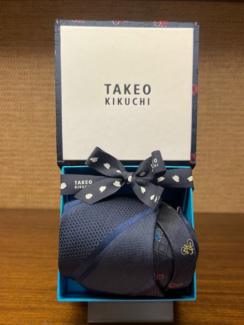 iwさんの「TAKEO KIKUCHI｜【BOXセット】クラシックシャドーストライプ ネクタイ＆タイバー」を使ったコーディネート