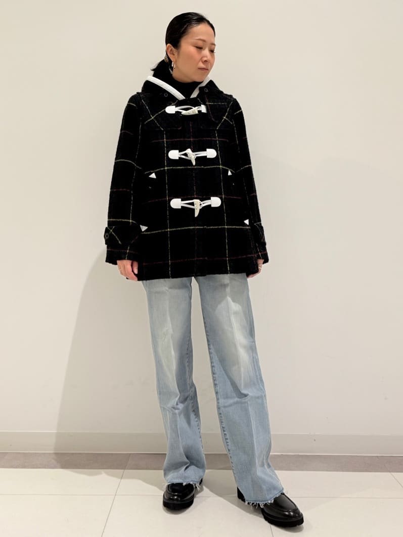 MIYAKAWAさんの「DRESSTERIOR｜シルクブレンドメリノウールリブプルオーバー」を使ったコーディネート