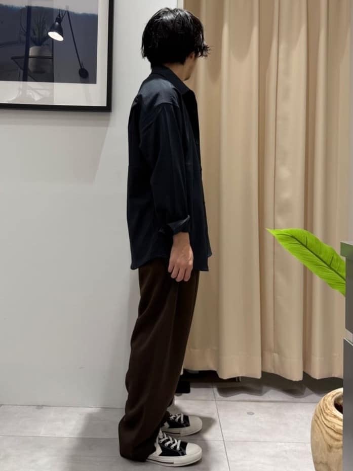 はさんの「THE SHOP TK｜セミワイドイージーパンツ【洗濯機OK】」を使ったコーディネート