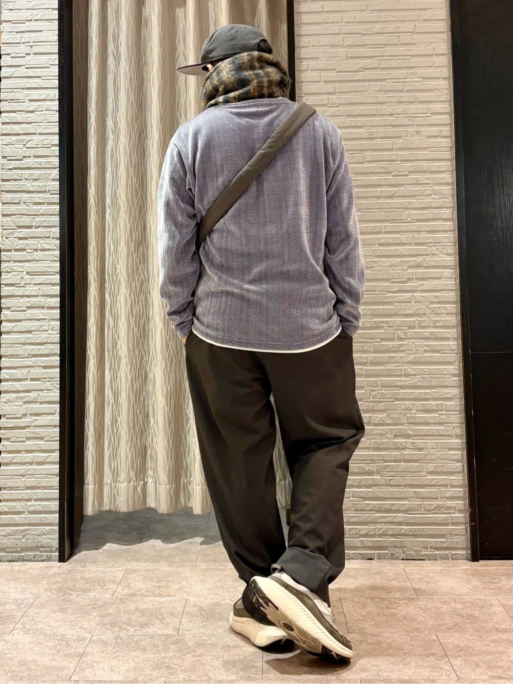 Pーyamaさんの「THE SHOP TK｜【心地良い、滑らかさ】レイヤード風ケーブル ニットソー 【洗濯機OK】」を使ったコーディネート