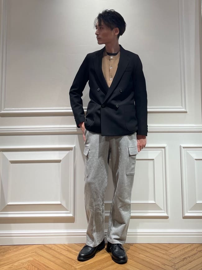橋本さんの「DRESSTERIOR｜【撥水加工】Uチップシューズ」を使ったコーディネート