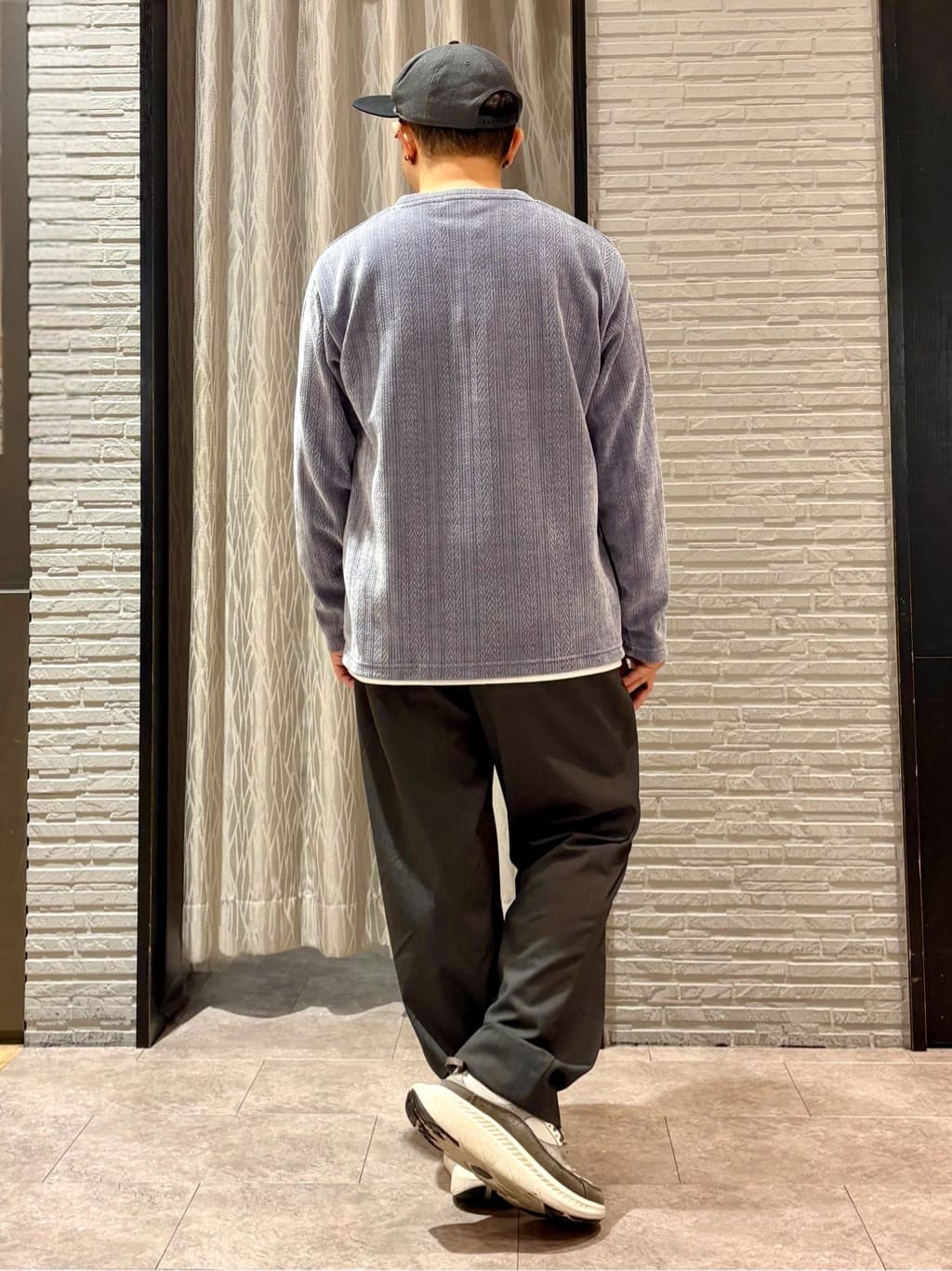 Pーyamaさんの「THE SHOP TK｜【心地良い、滑らかさ】レイヤード風ケーブル ニットソー 【洗濯機OK】」を使ったコーディネート