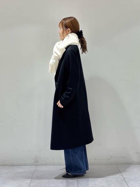 kyokaさんの「UNTITLED｜【スタイリッシュ／オンオフ兼用】ウールチェスターコート」を使ったコーディネート